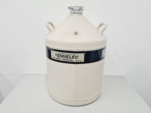 Tennelec Nitrogen Dewar 43x43x64 cm Cryogenic Storage Vessel-cover