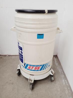 GT 55 Liquid Nitrogen Dewar with 6 Storage Racks-cover