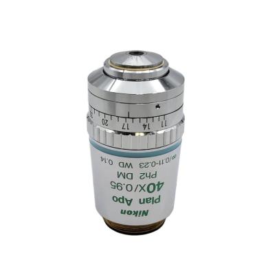 Nikon Plan Apo 40X Phase Contrast Microscope Objective Lens-cover
