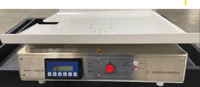 Sartorius BIOSTAT CultiBag RM 50 Single-Use Bioreactor 50L System 120V Used