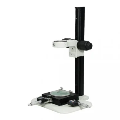 Munday Microscope Track Stand with 76mm Fine Focus Rack and Measurement Stage ST02041322