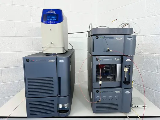 Waters Acquity Ultra Performance Liquid Chromatography System with TQ Detector and ELSD