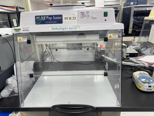 Mystaire MY-PCR32 PCR Preparation Workstation with UV Sterilization Enclosure-cover