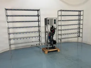 Daniolab Zebrafish Filtration System with 2 IVT Rack Systems for Aquaculture Research, 2 of 4