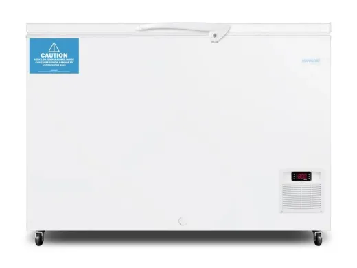 Accucold LAB31 11.1 Cu.Ft. -86ºC Ultra Low Temperature Chest Freezer for Laboratory Use