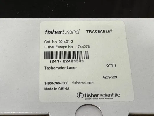 Fisherbrand Traceable Laser Tachometer for Precise Speed Measurement
