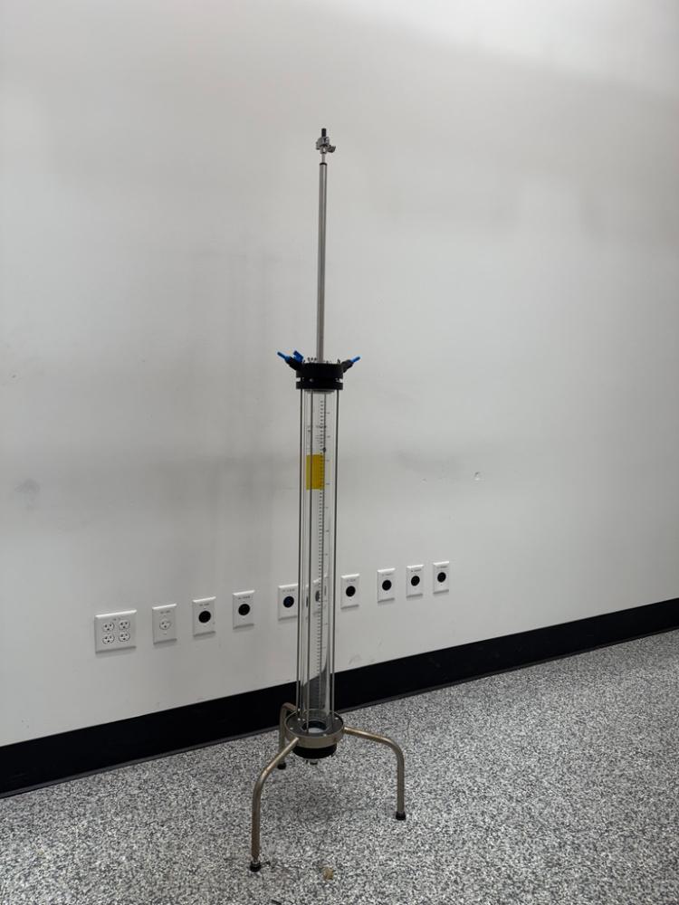 GE Healthcare XK 70/950 Floor-standing Glass Chromatography Column Assembly