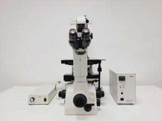 Nikon Eclipse TE300 Inverted Fluorescence Microscope System w/ 20x/0.50 Ph1 Lab-cover