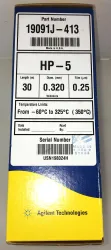 Agilent HP-5 (19019J-413) Capillary Column 30M x 0.32mm x 0.25µm, 11 of 23