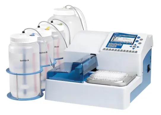 Thermo Scientific accuWash Versa 5165100 Microplate Washer with Color Screen, 96/384 Well