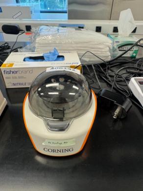 Corning Mini Centrifuge Model 6770 for rapid microcentrifuge tube spin-downs-cover