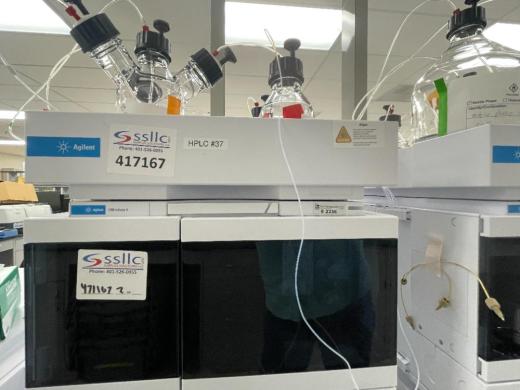 Agilent 1260 Infinity II HPLC System with Diode Array Detector and Vialsampler Autosampler-cover