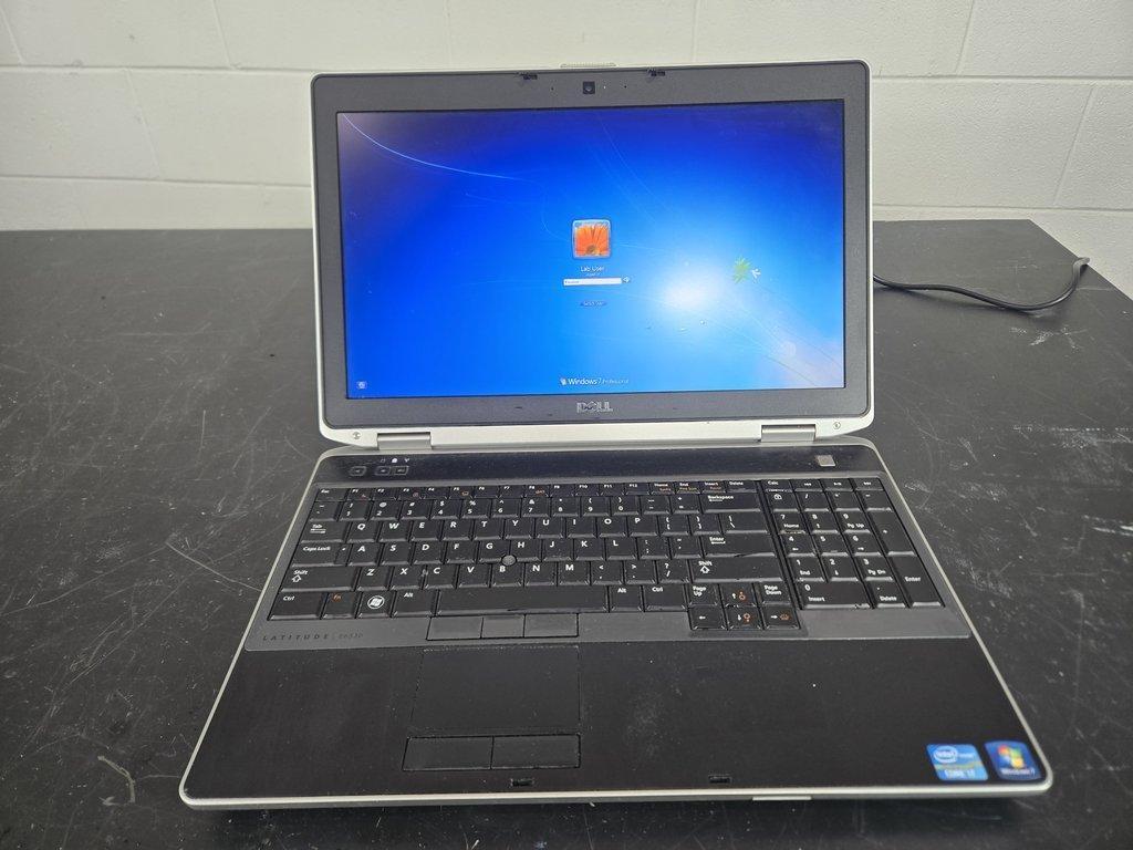 Dell Latitude E6530 Laptop for Laboratory Computing and Data Processing