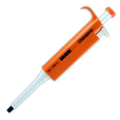Globe Scientific Diamond® Adjustable Volume Micropipettor Model 3301-5000-cover