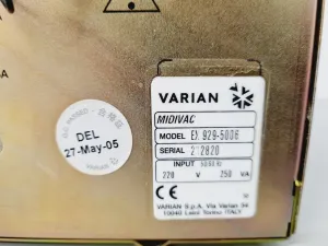 Varian Ion MidiVac Pump Controller for Vacuum System Management, 7 of 11