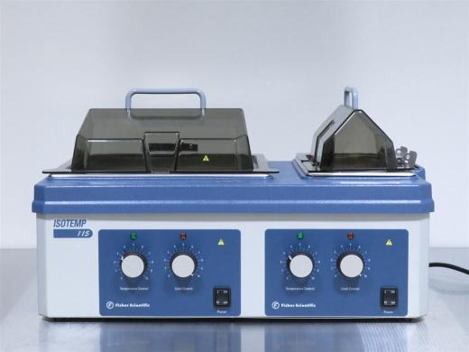 Fisher Scientific Isotemp 115 Dual Water Bath with Dual Reservoirs-cover