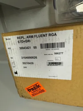 Tecan Fluent Liquid Handler Replacement Robotic Arm Module REPL. ARM FLUENT RGA STD+GRI