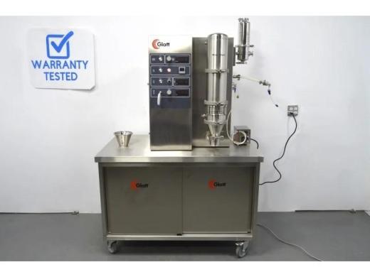Glatt Mini-Glatt Fluidized Bed System with Wurster & Granulation Inserts for Lab-Scale Powder Processing-cover