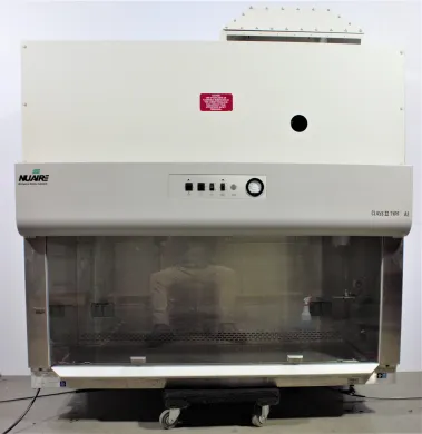 NuAire NU 425 Class II A2 Biosafety Cabinet 120V 60Hz Ergonomic Design