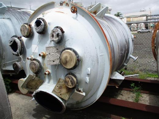 Pfaudler 1000 Gallon Glass-Lined Jacketed Reactor Vessel for Industrial Mixing-cover