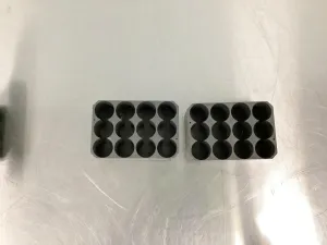Genevac EZ-2 H-Rotor Assembly with Side-Bridge Swings and Anodized Aluminum Sample Blocks, 11 of 12