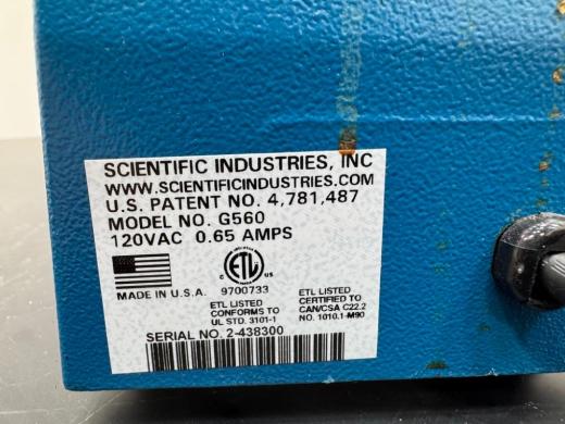 Scientific Industries Vortex-Genie 2 G560 Benchtop Vortex Mixer-cover