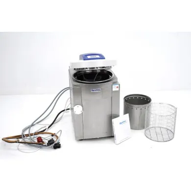Systec VX-75 Steam Sterilizer Autoclave with Vacuum, Radial Vent, and Rapid Cooling