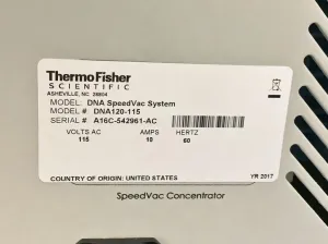Thermo Savant DNA120 Vacuum Concentrator for DNA and RNA Sample Drying, 14 of 16