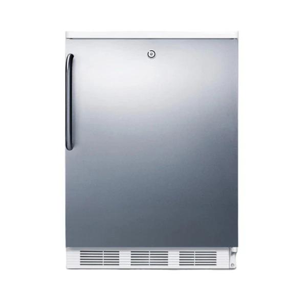 Accucold FF7LWBISSTB 24" Wide Built-In Laboratory Refrigerator with Stainless Steel Door