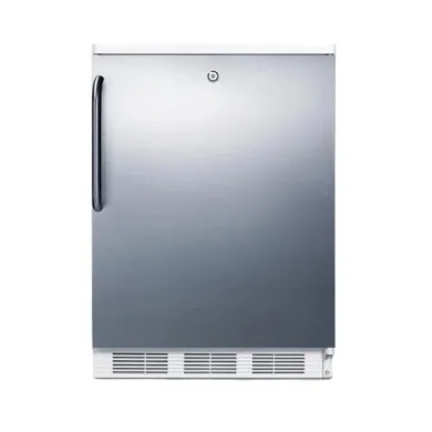 Accucold FF7LWBISSTB 24" Wide Built-In Laboratory Refrigerator with Stainless Steel Door