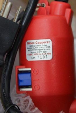 Kinex ES-400 Benchtop Vial Capping Machine for Pharmaceutical and Laboratory Use-cover