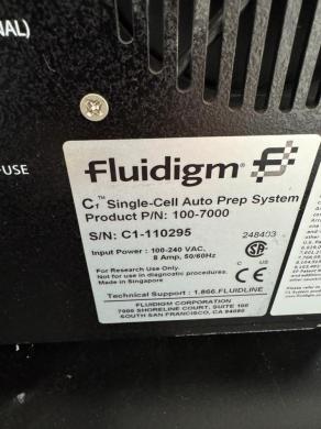 Fluidigm Single-Cell Auto Prep System Model 100-7000 for Automated Single-Cell Sample Preparation-cover