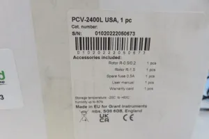 Grant Bio PCV-2400 Benchtop Mini Microcentrifuge with Integrated Tube Vortexer, 22 of 23