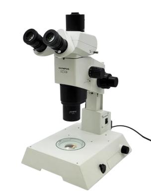 Olympus SZX9 Stereo Microscope with Trinocular Head and Transmitted Light Stand-cover