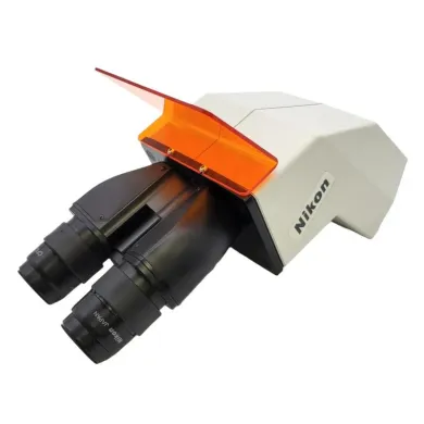 Nikon Microscope Binocular Head T-TD with Eyepieces and UV Shield