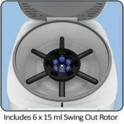 Benchmark C3303-6HP Sprint 6H Plus Clinical Centrifuge with 6 x 15ml swing out rotor, 115V, 2 of 2