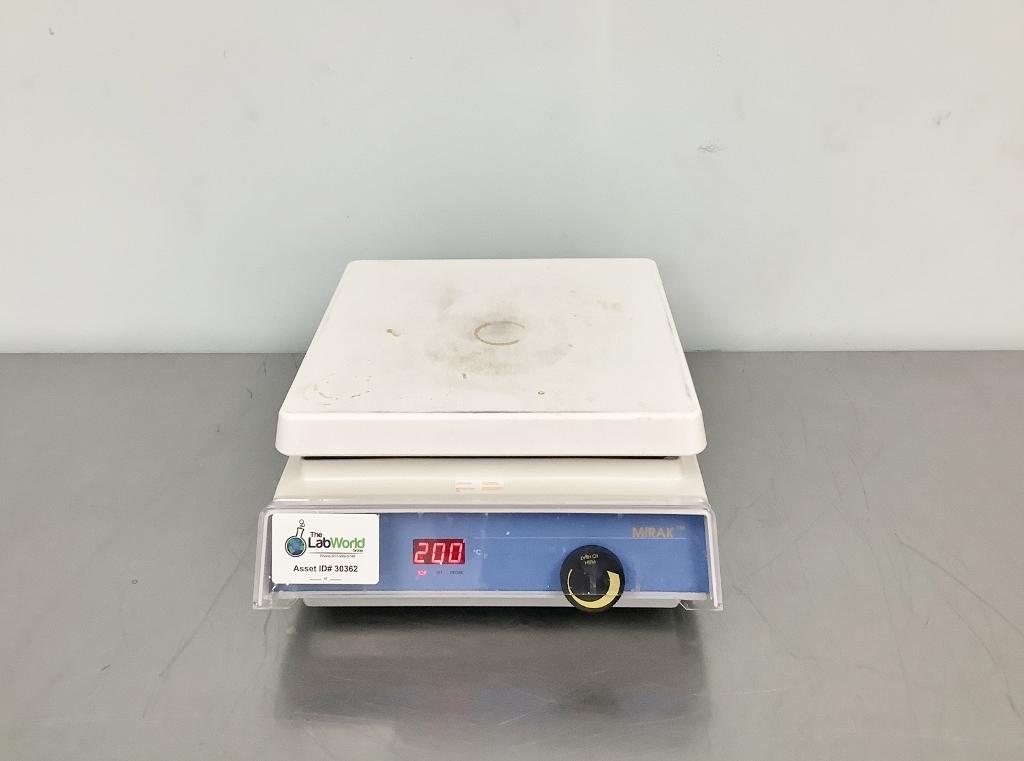 Thermolyne Mirak Magnetic Hotplate Stirrer with Ceramic Top Plate and Independent Heat/Stir Controls
