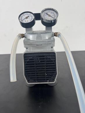 Gast DOA-P704-AA Compact Laboratory Vacuum Pump with Dual Pressure Gauges-cover