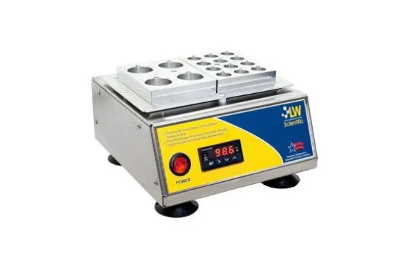 LW Scientific Dry Block Laboratory Incubator with interchangeable heat blocks