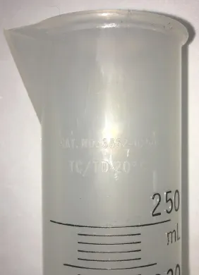 Nalgene 3662-0250 Plastic 250mL Graduated Cylinder