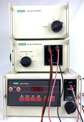 Bio-Rad Gene Pulser Transfection Apparatus with Capacitor Discharge for Cell Electroporation