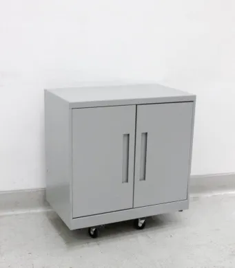 Allsteel EPF2301ED1PR2 BGVSV Steel Double-Door Storage Cabinet, 30Wx18Dx28H Gray