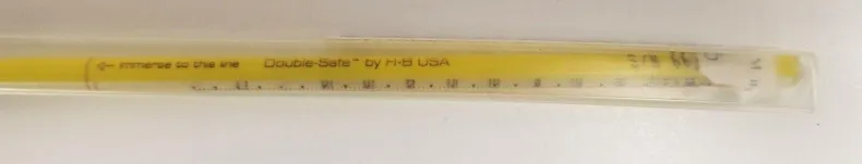 H-B Double-Safe Thermometer with PFA Safety Coating for Chemical and Pharmaceutical Use
