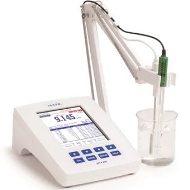 Hanna HI 5222-01 Dual-Channel Color LCD pH/ORP/ISE Benchtop Meter