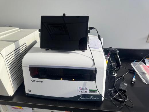 Promega Maxwell CSC48 Microplate Reader with Integrated Barcode Scanner-cover