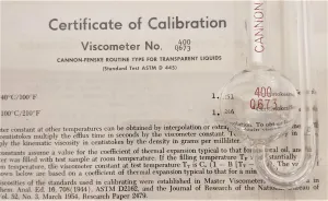 Cannon-Fenske CFRC-400 Certified Routine Viscometer Tube - Size 400, 10 of 23