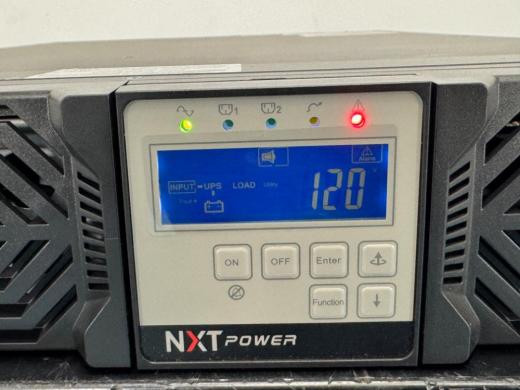 Nxt Power Integrity Pro UPS Model NPTU1500-OR-N with LCD Monitoring-cover
