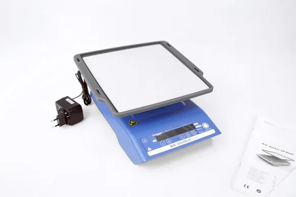 IKA Rocker 2D Digital Rocking Shaker, 5–80 rpm, 0–15° Tilt Angle