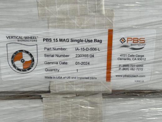PBS Biotech PBS 15 MAG Single-Use Bioreactor Bags for Bioprocessing Systems-cover
