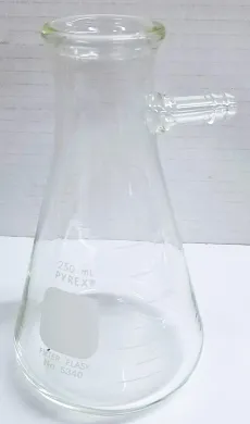 250mL Heavy Wall Filtration Flask with Sidearm Tubulation, Corning PYREX 5340 and Equivalent, Labware & Consumables